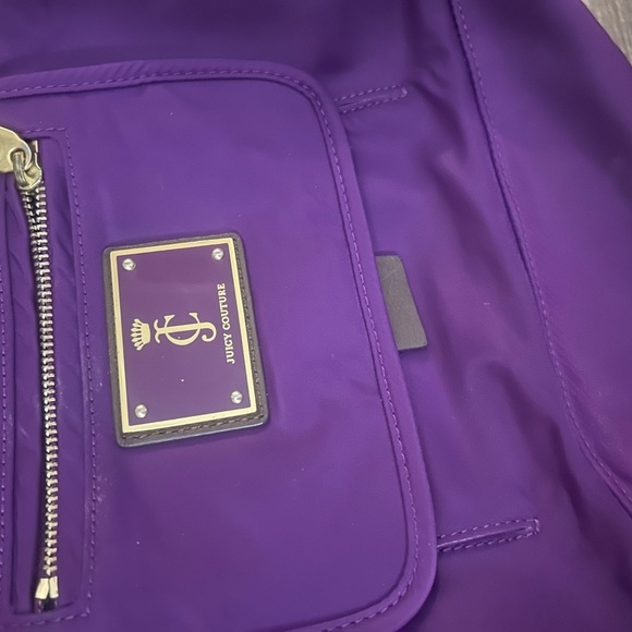 Juicy Couture Y2K bright purple crossbody in excellent vintage condition - Picture 4 of 16